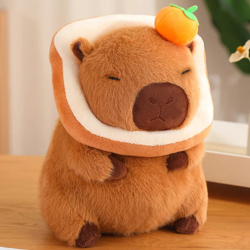 Plüschtiere Capybara Schildkröte – Weiche Plüschfamilie für Kinder und Sammler