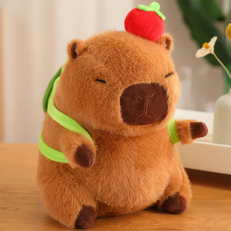 Plüschtiere Capybara Schildkröte – Weiche Plüschfamilie für Kinder und Sammler