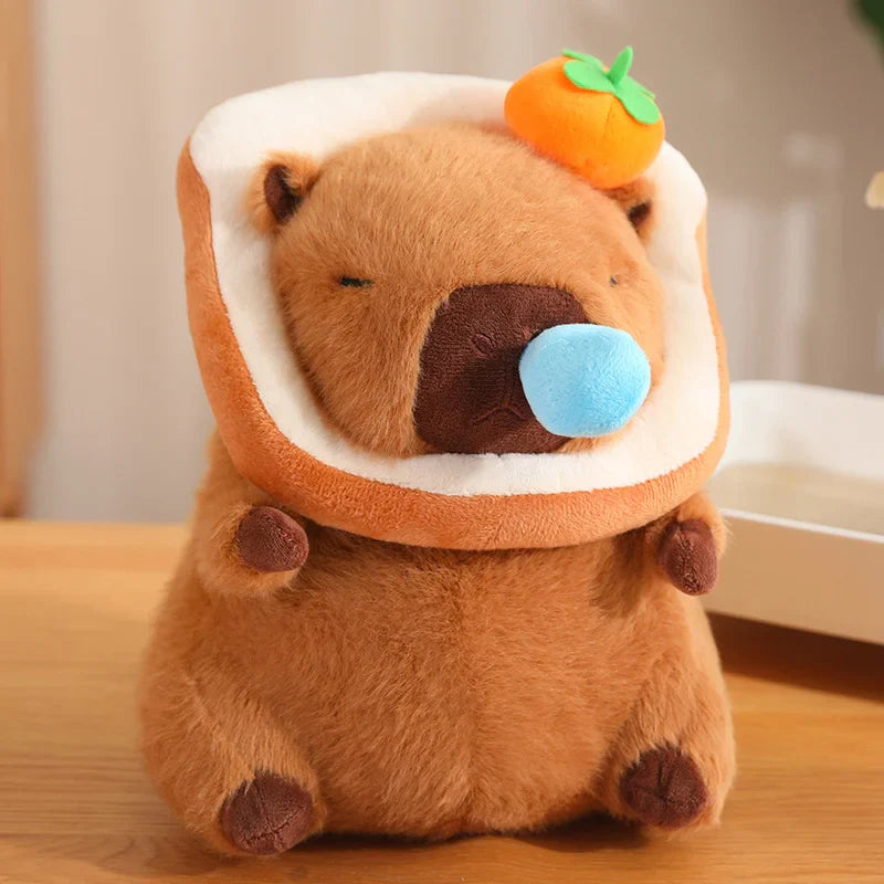 Plüschtiere Capybara Schildkröte – Weiche Plüschfamilie für Kinder und Sammler