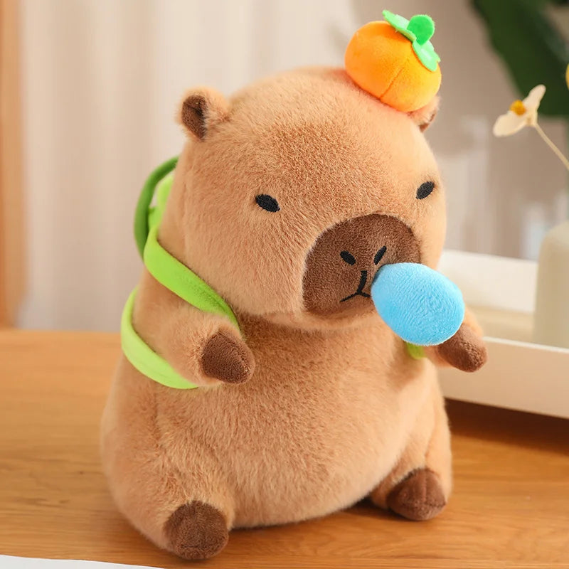 Plüschtiere Capybara Schildkröte – Weiche Plüschfamilie für Kinder und Sammler
