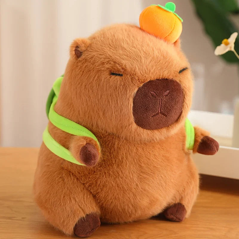 Plüschtiere Capybara Schildkröte – Weiche Plüschfamilie für Kinder und Sammler