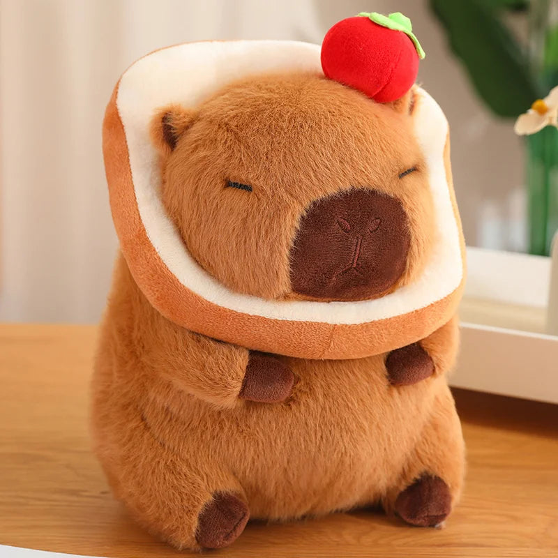 Plüschtiere Capybara Schildkröte – Weiche Plüschfamilie für Kinder und Sammler