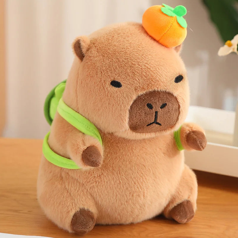 Plüschtiere Capybara Schildkröte – Weiche Plüschfamilie für Kinder und Sammler