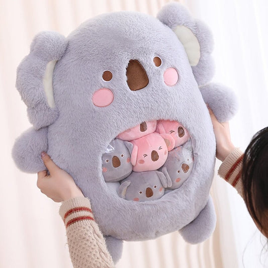 Plüschtiere Sammlung – Koala Dino Hase Panda Kuscheltiere für Kinder