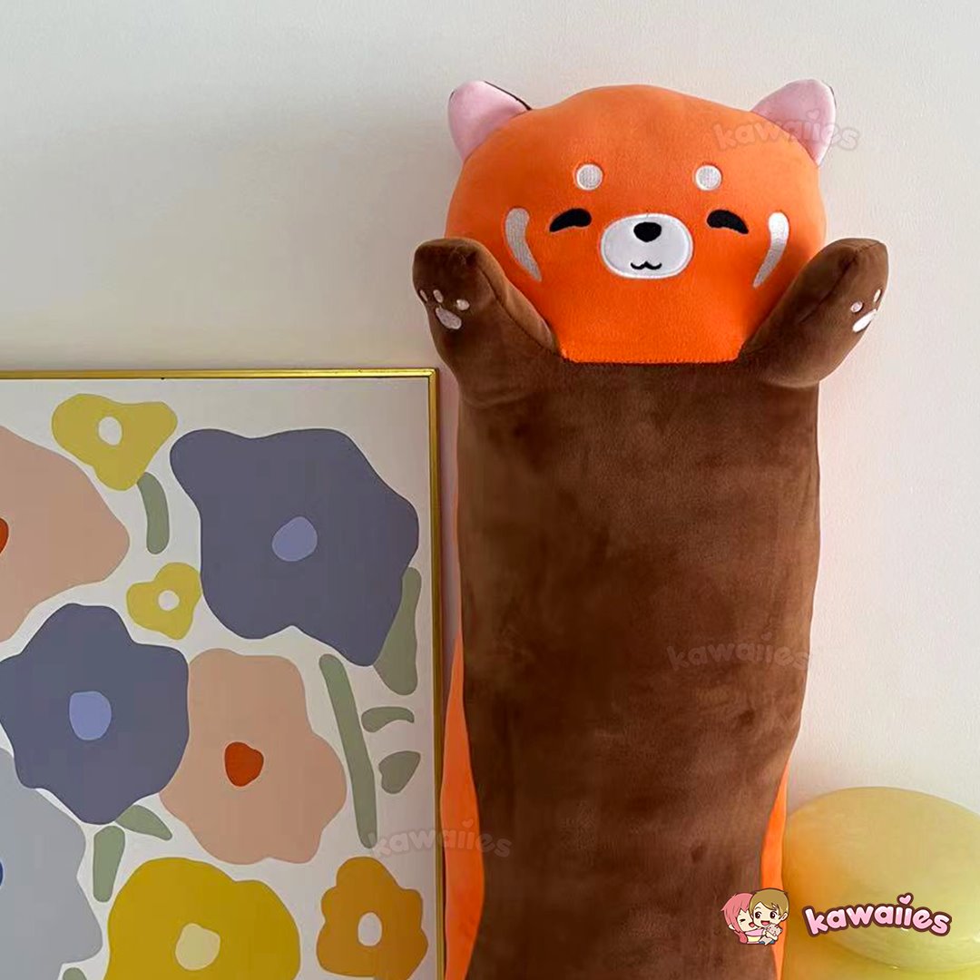 Plüschtiere – Kuschelige Roter Panda Axolotl Capybara Spielzeug für Kinder