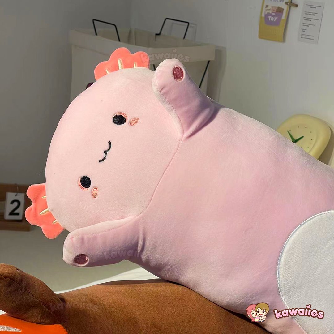 Plüschtiere – Kuschelige Roter Panda Axolotl Capybara Spielzeug für Kinder