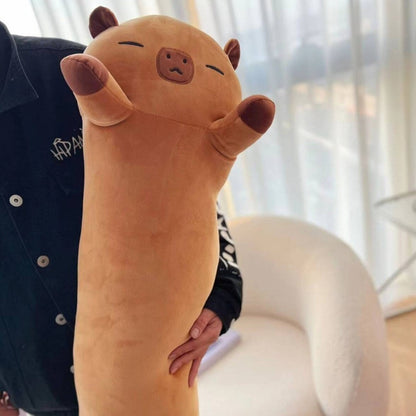 Plüschtiere – Kuschelige Roter Panda Axolotl Capybara Spielzeug für Kinder