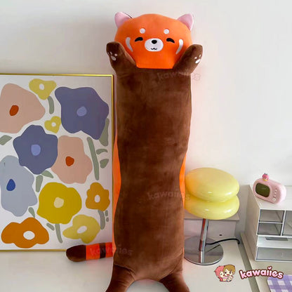 Plüschtiere – Kuschelige Roter Panda Axolotl Capybara Spielzeug für Kinder