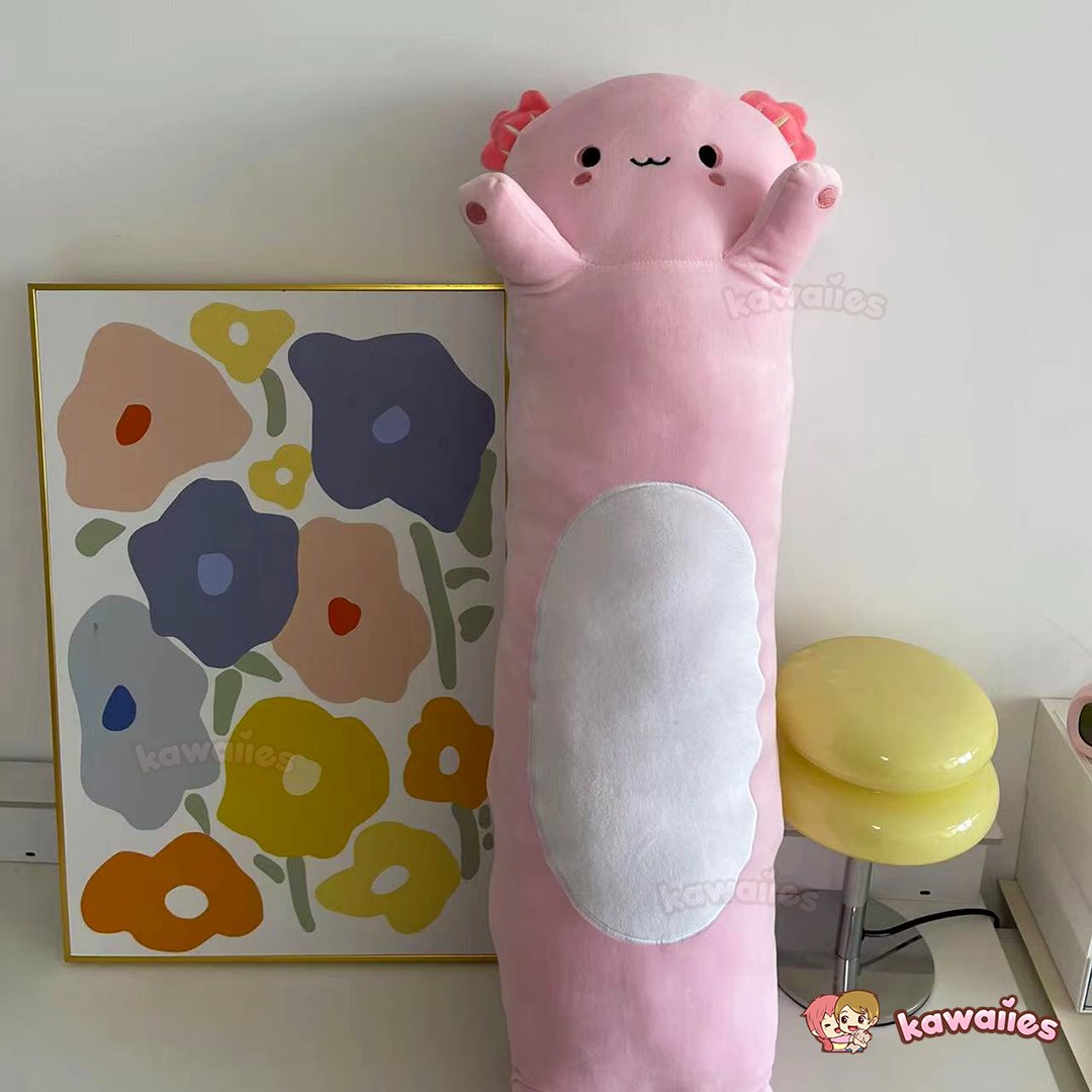 Plüschtiere – Kuschelige Roter Panda Axolotl Capybara Spielzeug für Kinder